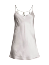 FREE PEOPLE WOMEN'S JUST WHAT YOU NEED SATIN MINIDRESS