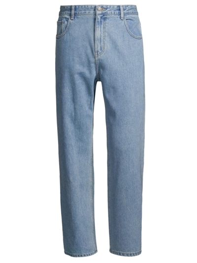 Le17septembre Men's Wardrobe In The City Five-pocket Straight-leg Jeans In Blue