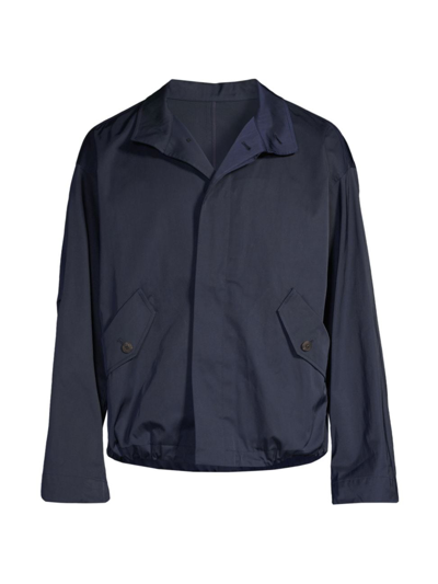 Le17septembre Men's Wardrobe In The City Zip & Button-front Jacket In Navy