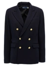 POLO RALPH LAUREN DOUBLE-BREASTED BLAZER BLAZER AND SUITS
