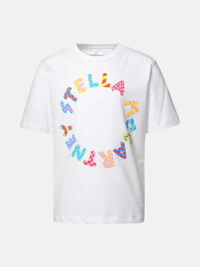 Stella Mccartney Kids Teen Girls White Cotton T-shirt