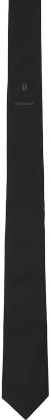 GIVENCHY BLACK 4G TIE