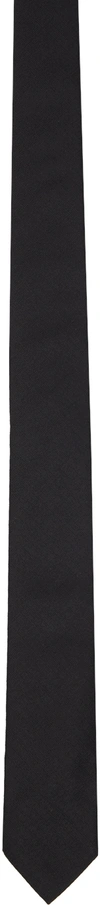 GIVENCHY BLACK 4G ALL OVER JACQUARD TIE