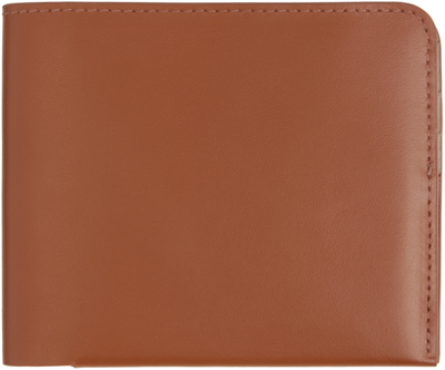 Dries Van Noten Tan Leather Wallet In Tan 712