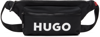 HUGO BLACK ETHON 2.0 LOGO BELT BAG