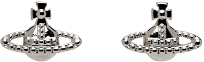 Vivienne Westwood Silver Farah Earrings In P019 Platinum