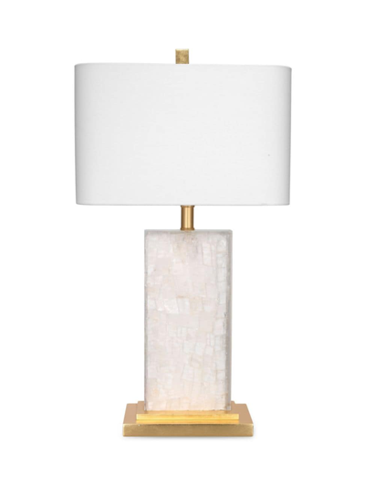 Jamie Young Co. Caesar Table Lamp In White
