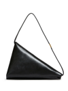 MARNI TRIANGLE SHOULDER BAG IN LEATHER