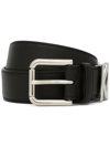 DOLCE & GABBANA BELT WITH LOGO BUCKLE