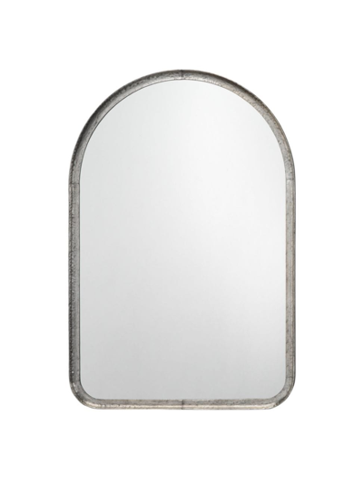 Jamie Young Co. Arch Silver Leaf Metal Mirror In Metallic
