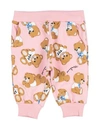 Moschino Baby Newborn Pants Pink Size 3 Cotton, Elastane