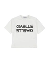 Gaelle Paris Babies' Gaëlle Paris Toddler Girl T-shirt White Size 4 Cotton, Elastane