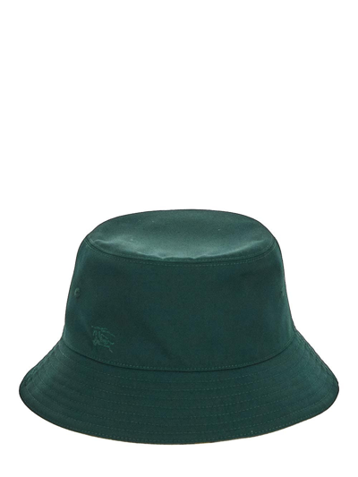 Burberry Reversible Bucket Hat In Ivy