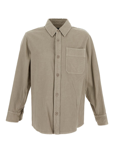 A.p.c. Basile Shirt In Beige