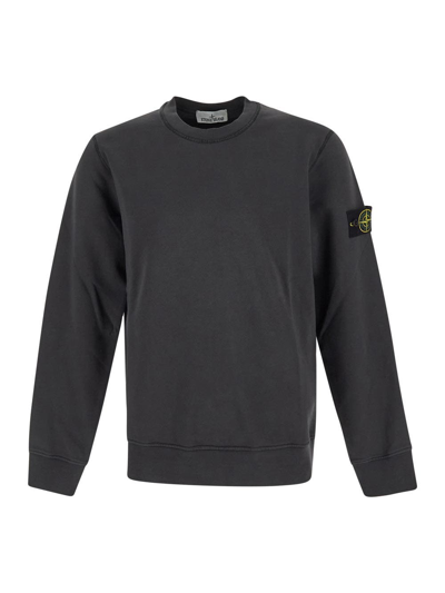 Stone Island Knit In Charcoal