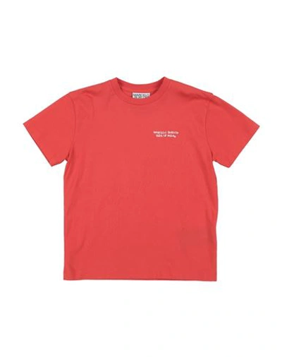 Marcelo Burlon County Of Milan Marcelo Burlon Toddler Boy T-shirt Orange Size 6 Cotton In Orange