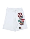 Dsquared2 Babies'  Toddler Boy Shorts & Bermuda Shorts White Size 4 Cotton, Elastane, Polyester