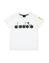 Diadora Babies'  Toddler Boy T-shirt White Size 6 Cotton