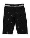 Diadora Babies'  Toddler Girl Shorts & Bermuda Shorts Black Size 6 Polyamide, Elastane