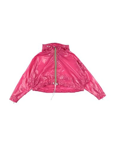 K-way Babies'  Toddler Girl Jacket Fuchsia Size 7 Polyamide In Pink