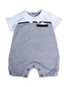 Simon Mignon Newborn Boy Baby Jumpsuits & Overalls Navy Blue Size 1 Cotton, Elastane