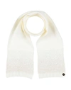 Fracomina Mini Babies'  Newborn Girl Scarf Ivory Size - Wool, Acrylic In White
