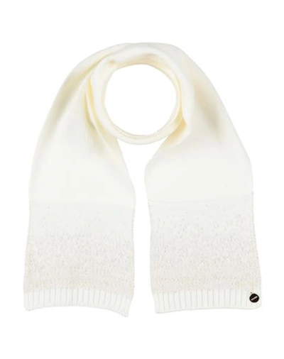 Fracomina Mini Babies'  Newborn Girl Scarf Ivory Size - Wool, Acrylic In White