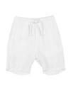 Manuel Ritz Babies'  Toddler Boy Shorts & Bermuda Shorts White Size 6 Cotton, Linen