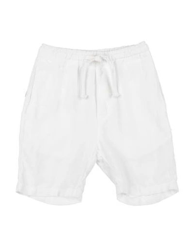 Manuel Ritz Babies'  Toddler Boy Shorts & Bermuda Shorts White Size 6 Cotton, Linen