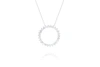 Diana M. Fine Jewelry 14k 1.30 Ct. Tw. Diamond Pendant Necklace In White