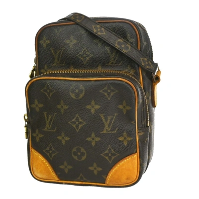 Pre-owned Louis Vuitton Amazon Canvas Shoulder Bag () In Brown