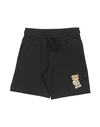 Moschino Kid Babies'  Toddler Boy Shorts & Bermuda Shorts Black Size 6 Cotton, Elastane