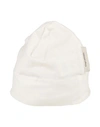 Tinycottons Newborn Hat Ivory Size 0 Organic Cotton, Elastane In White