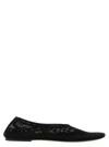 Khaite Marcy Crystal-embellished Satin Ballet Flats