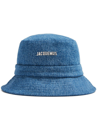 Jacquemus Le Bob Gadjo Drawstring In Blue