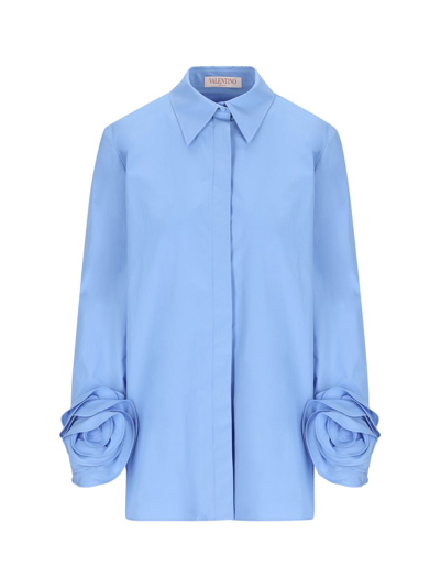 Valentino Buttoned Long In Blue
