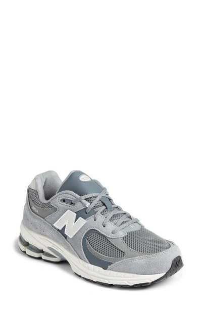 New Balance Kids' 2002 Leather Trainers In Grey