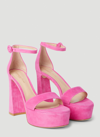 GIANVITO ROSSI GIANVITO ROSSI WOMEN HOLLY HIGH HEEL SANDALS IN PINK