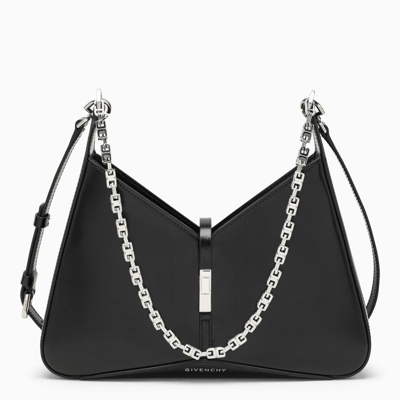 GIVENCHY GIVENCHY CUT OUT SMALL BLACK LEATHER BAG WOMEN