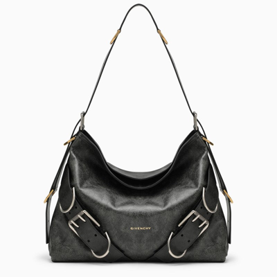 Givenchy Voyou Boyfriend Medium Black Leather Bag Women