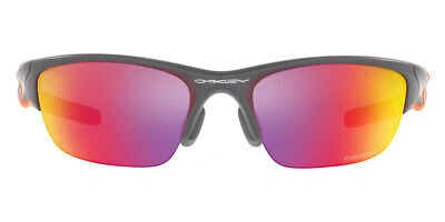 Pre-owned Oakley Half Jacket 2.0 (a) Oo9153 Sunglasses Rectangle 62mm & Authentic In Prizm Road