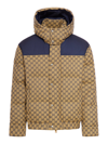 GUCCI GUCCI MEN PADDED JACKET IN GG FABRIC