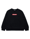 DSQUARED2 BLACK COTTON SWEATSHIRT