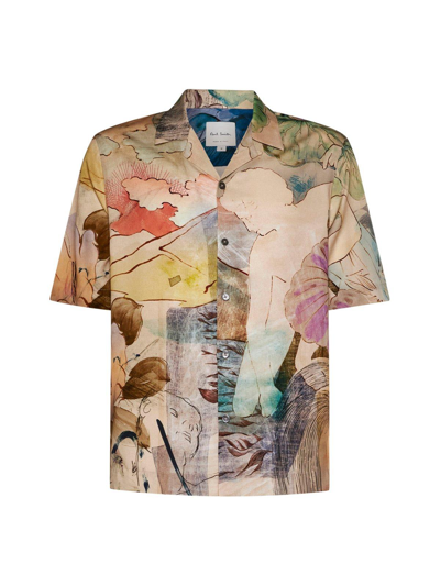 PAUL SMITH GRAPHIC PRINTED SHORT-SLEEVED SHIRT
