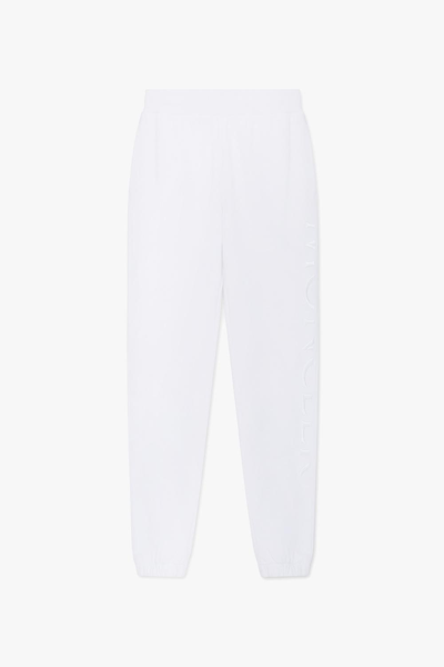 Moncler Sweatpants With Logo In White