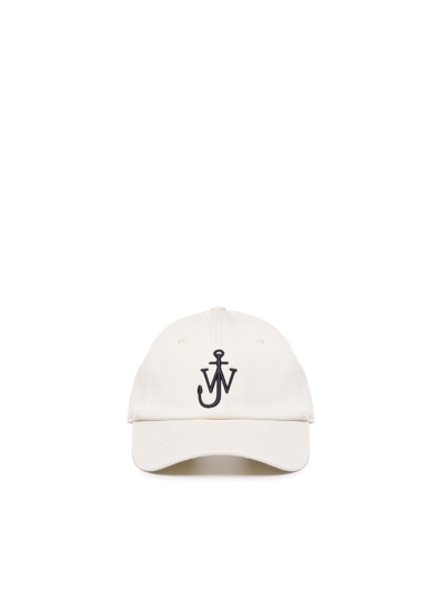 Jw Anderson Baseball Hat In Cotton In Natural