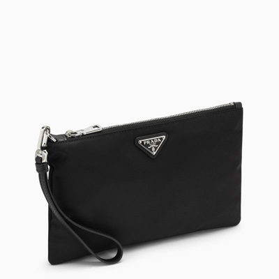 Prada Black Re-nylon Envelope Men