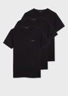 Paul Smith Mens 3 Pack T-shirts In Blacks