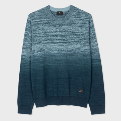 Ps By Paul Smith Ps Paul Smith Mens Jumper Crew Neck In Blue