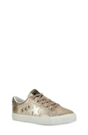 VINTAGE HAVANA VINTAGE HAVANA KIDS' ISABEL METALLIC LEATHER & GENUINE CALF HAIR SNEAKER